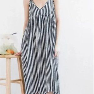 Emerson Fry Curation Strappy Dress in Moss Green